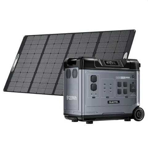 Портативна зарядна станція OUKITEL P5000E Pro 5120Wh 4000W LiFePO4 з функцією UPS — фото 3