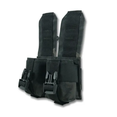 Підсумок під 2 гранати Kiborg GU Double Mag Pouch (Чорний мультикам) — фото 7