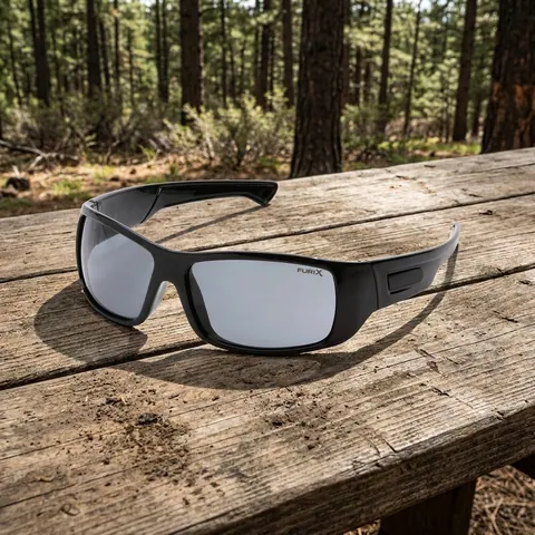 Окуляри захисні Pyramex Furix (grey) Anti-Fog, чорні, Чорний
