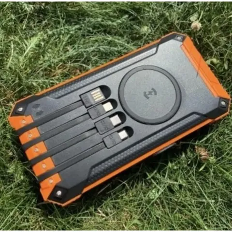 Powerbank із вбудованою сонячною панеллю 20000 мАг 6xUSB Факел — фото 4