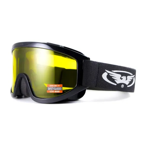Захисні окуляри Global Vision Wind-Shield (yellow) Anti-Fog, жовті — фото 2