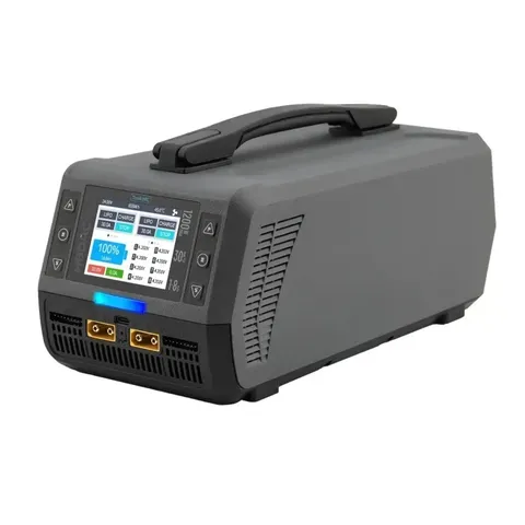 Зарядний пристрій ToolkitRC M8DAC 1200W Dual Channel AC 100–240V | Професійний балансир для LiPo/LiHV 1–8S — фото 4