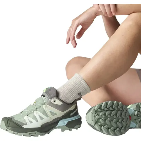 Жіночі кросівки Salomon X ULTRA 360 для міста та активного руху Зелений/Сірий — фото 9