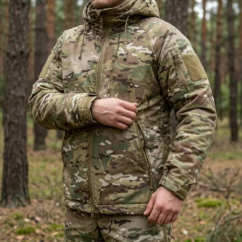 Зимовий комлект костюма мультикам (куртка+штани) LVL 7 — фото 3