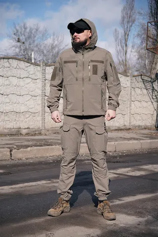Тактичний костюм Tactical Flex Pro FS (4WStretch) Хакі (куртка та штани) — фото 8