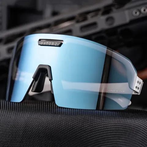 Захисні окуляри Gatorz Havok ANSI Z87.1 Blue Mirror Non-Polarized, Stainless Cerakote - GZ-13-518 — фото 6