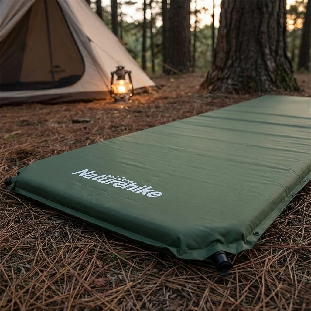 Килим (самонадувний) Naturehike NH20DZ003, 200х63х5см, Dark Green