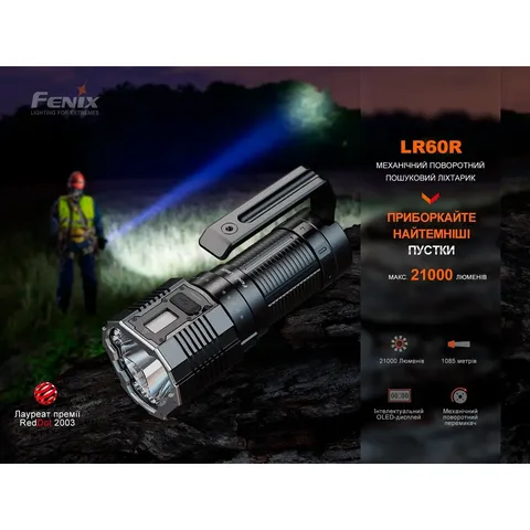 Ліхтар ручний Fenix LR60R — фото 7