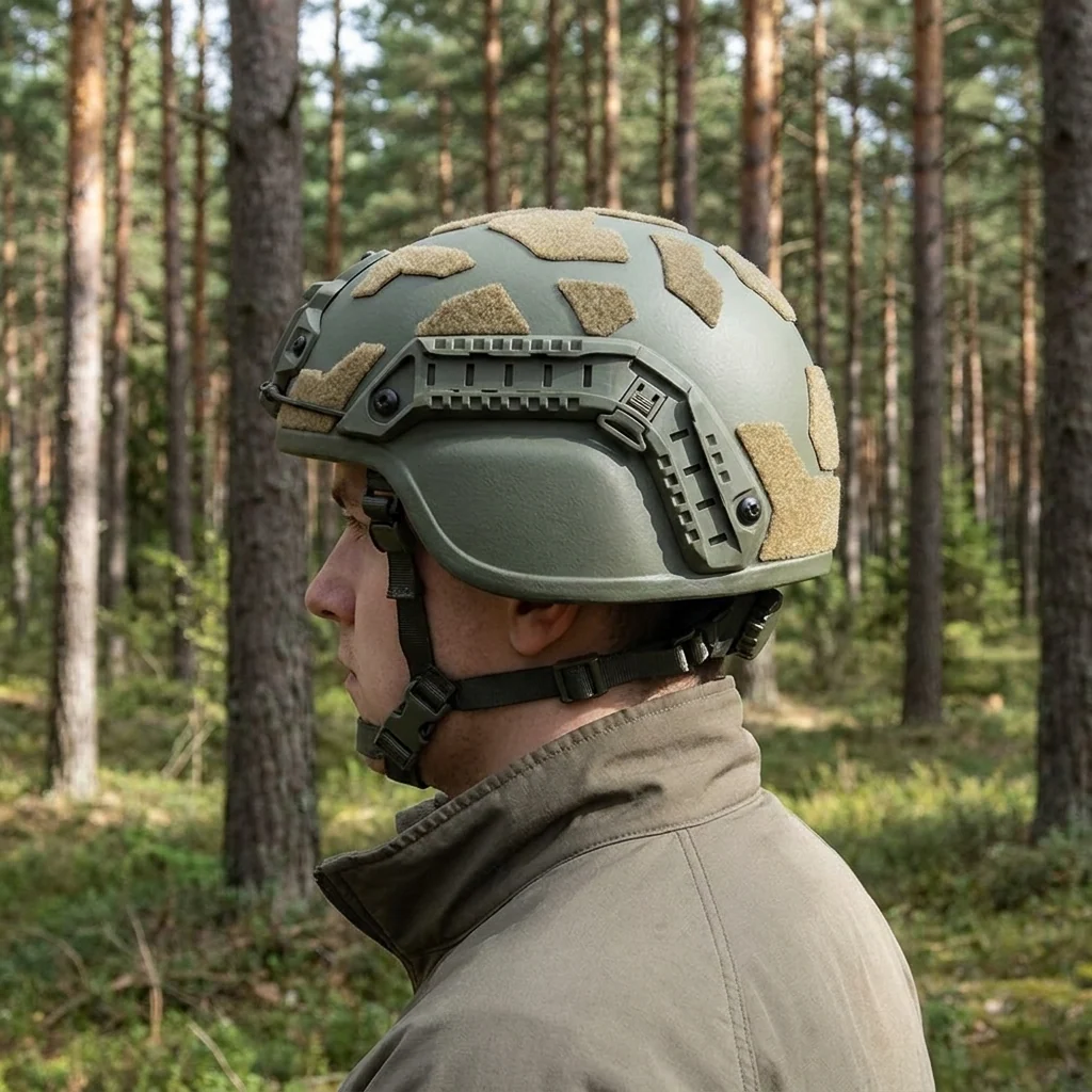 Балістичний шолом MICH Protection Group Denmark Олива