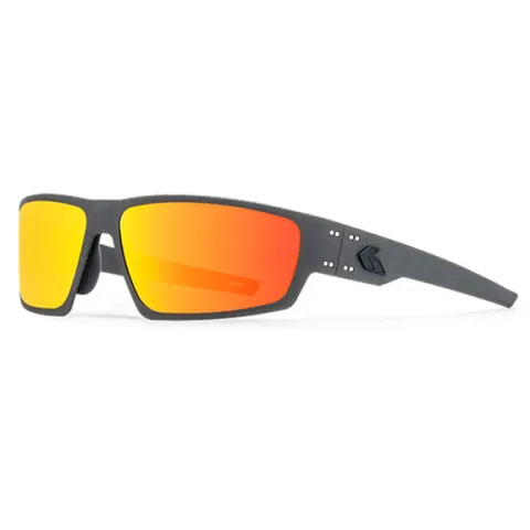 Захисні окуляри Gatorz Warhawk Sunburst Mirror, Digitally Optimized Polar (OPz), Graphite - GZ-15-180 — фото 2