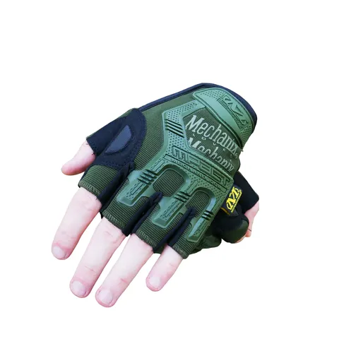 Безпалі рукавиці олива Mechanix MXK-2 — фото 8