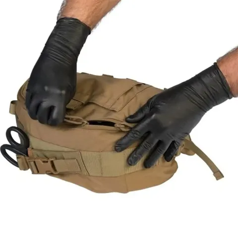 Рукавички медичні нітрилові NAR Black Talon Gloves — фото 4