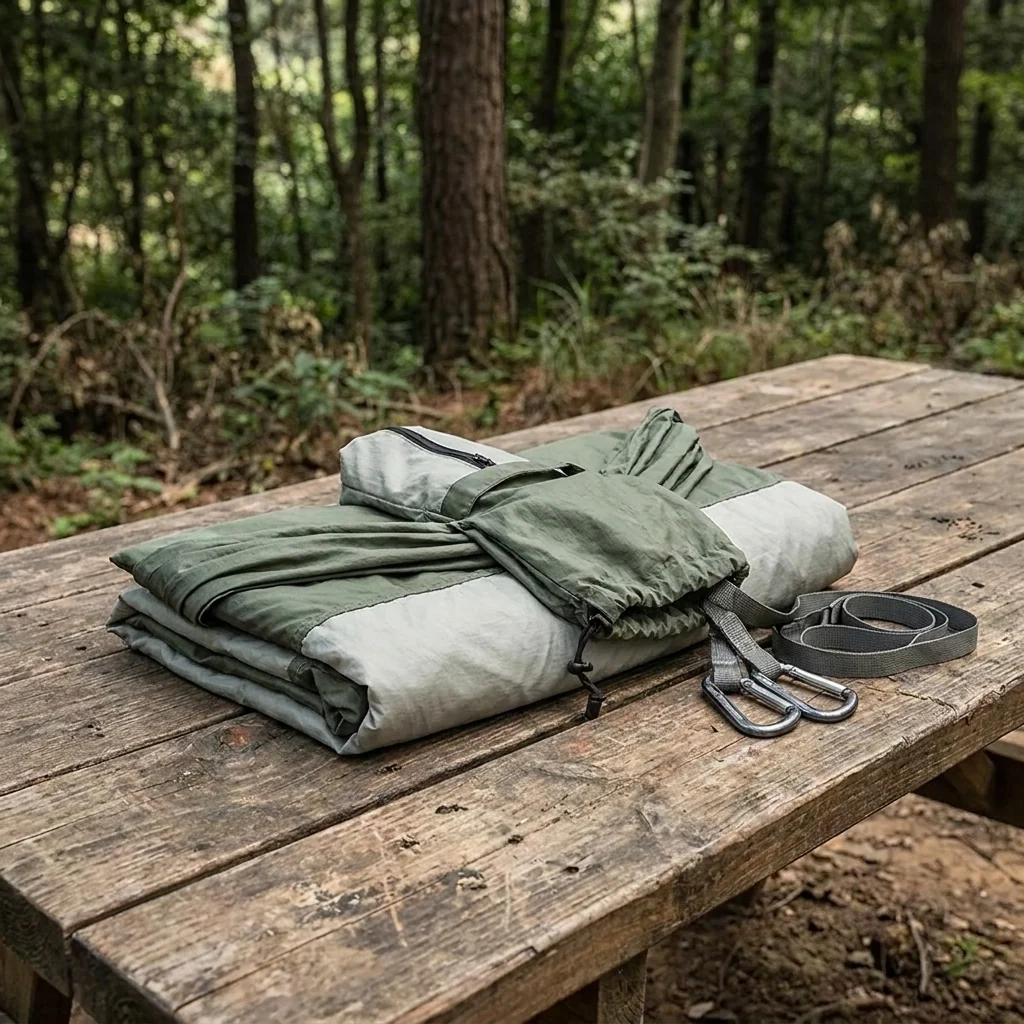 Подвійний гамак Naturehike подвійний оливковий