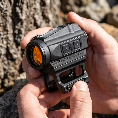 Приціл коліматорний Vortex Sparc Solar Red Dot на Weaver з точкою 2 МОА і сонячною батареєю (SPC-404) (06708) — фото 3