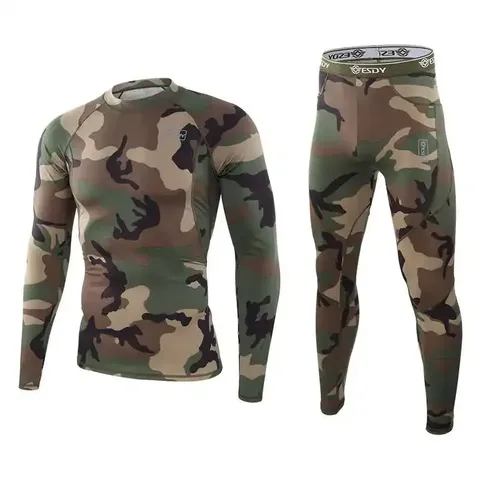 Термобілизна мультикам ESDY Tactical Thermal Вудленд — фото 11