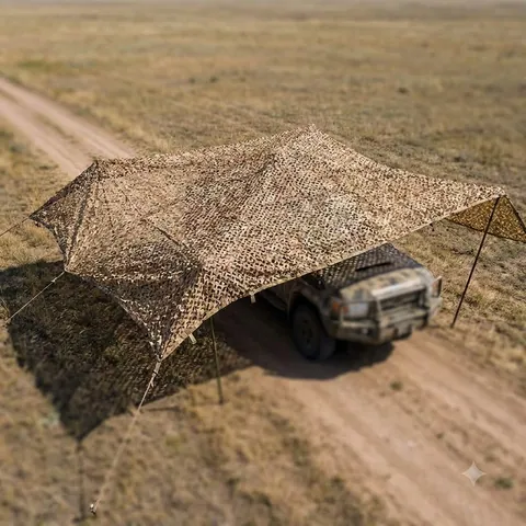 Маскувальна сітка з основою 10х15м Militex Мультикам — фото 1