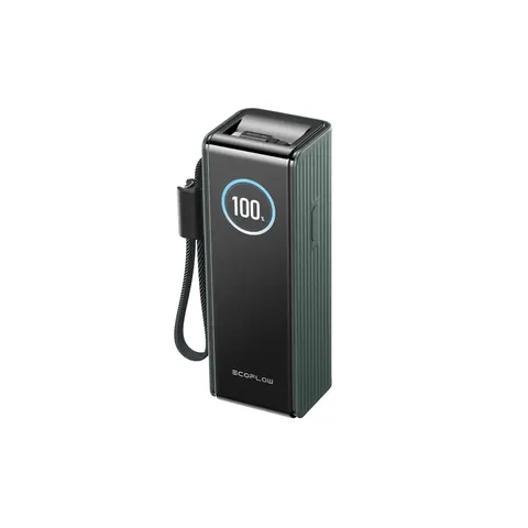 Павербанк EcoFlow RAPID Power Bank з кабелями 25000mAh зелений — фото 2