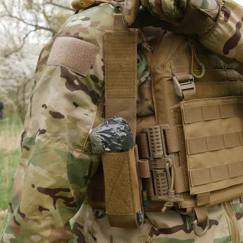 Відкритий підсумок койот під турнікет з кріпленнями для ножиць та маркера — фото 11
