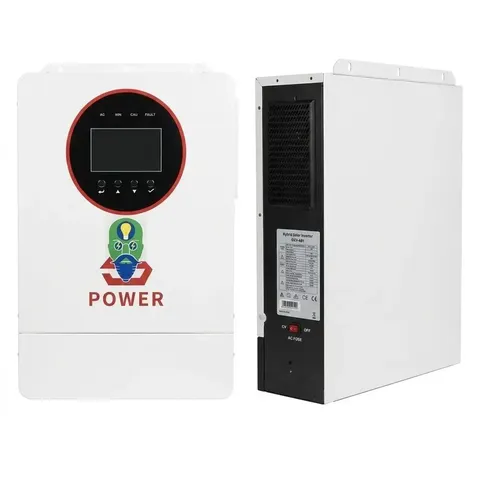 Гібридний сонячний інвертор Powerlux 6kW 48V MPPT UPS чиста синусоїда для сонячних систем — фото 2