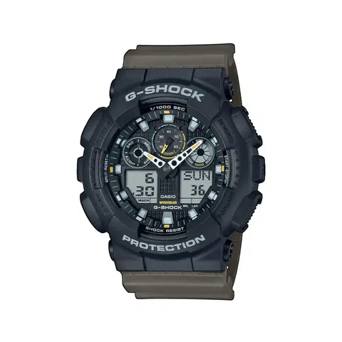 Годинник Casio G-SHOCK GA-100TU міцність, стиль і надійність у кожній секунді — фото 2