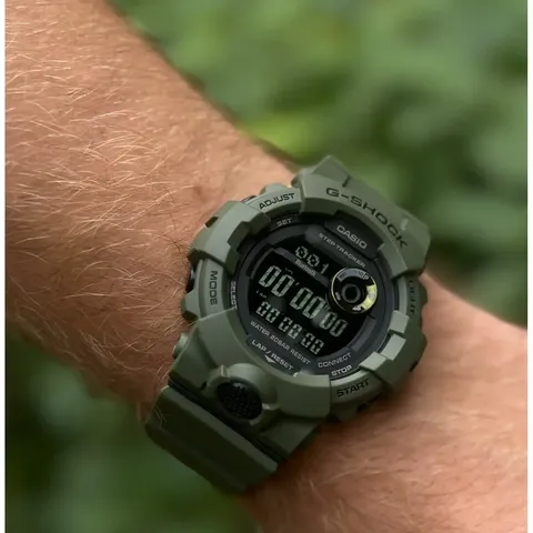 Годинник Casio G-SHOCK G-SQUAD GBD-800UC - олива — фото 7