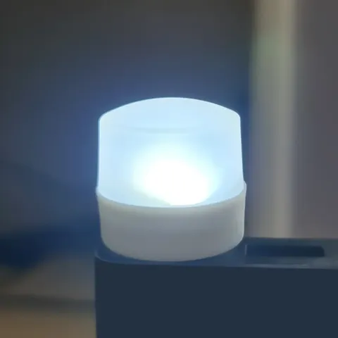 USB LED-лампа з холодним світлом, White — фото 4