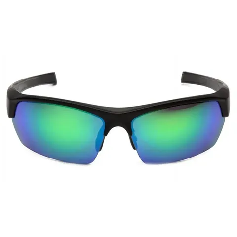 Окуляри поляризаційні (захисні) Venture Gear Tensaw Polarized (green mirror) дзеркальні синьо-зелені, Чорний — фото 4