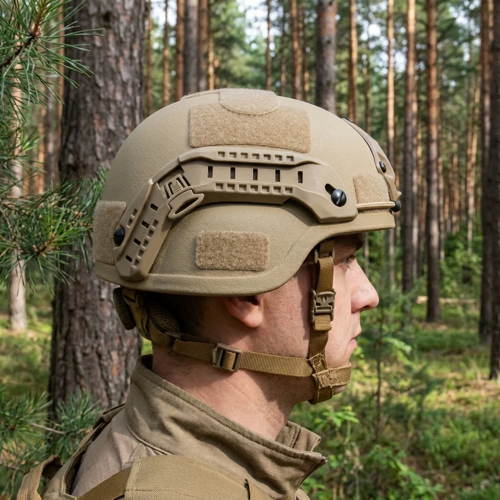 Шолом MICH 2000 Helmet PE NIJ IIIA койот L