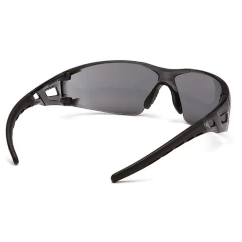 Окуляри захисні з ущільнювачем Pyramex Fyxate (gray) Super Anti-Fog H2MAX, сірі, Чорний — фото 10