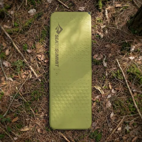 Самонадувний килим Camp Mat (183х64х3.8см) Олива від Sea to Summit — фото 3