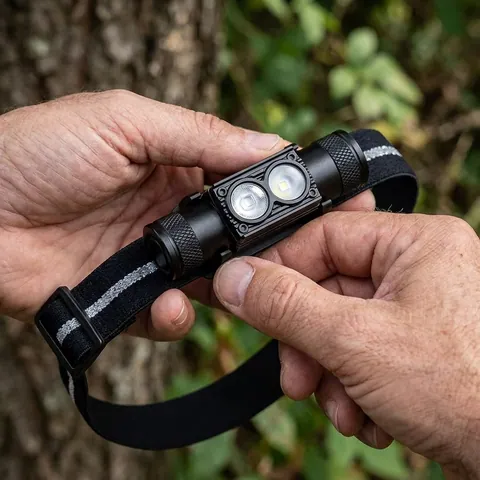 Налобний ліхтар Sofirn H25LR із синім світлом 800лм USB-C (акумулятор 18650 на 3000мАч) — фото 3