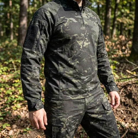 Костюм тактичний Twill FS чорний мультикам ( штани+убакс ) — фото 3