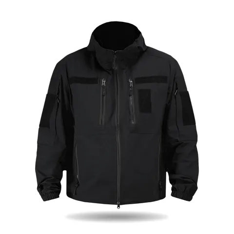 Тактичний костюм Tactical Flex Pro FS (4WStretch) Чорний (куртка та штани) — фото 5