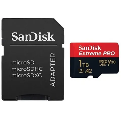 Карта пам'яті SanDisk 1 TB microSDXC UHS-I U3 Extreme Pro + SD Adapter — фото 2