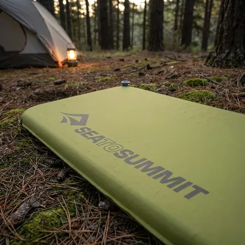 Самонадувний килим Camp Mat (183х64х3.8см) Олива від Sea to Summit