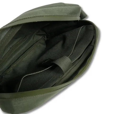 Сумка-напашник M Kiborg з балістичним пакетом 2 клас захисту PE Militex GU Сordura Khaki — фото 6