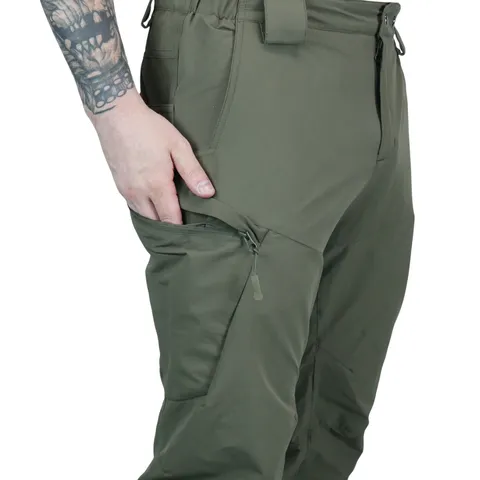 Тактичні літні штани GECON BR | Nylon-Stretch | Колір олива — фото 7
