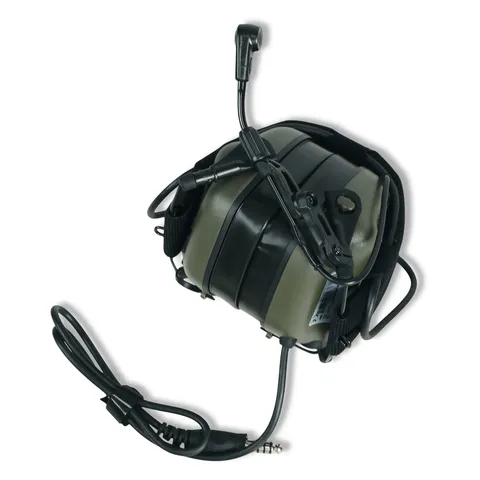 Навушники активні з гарнітурою Earmor M32X PLUS, олива — фото 5