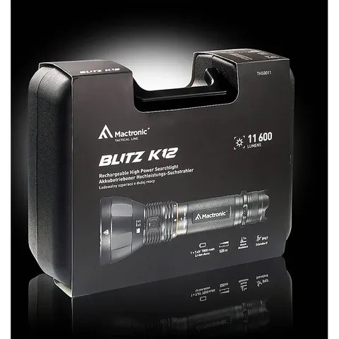 Ліхтар тактичний Mactronic Blitz K12 (11600 Lm) Rechargeable (THS0011) — фото 10