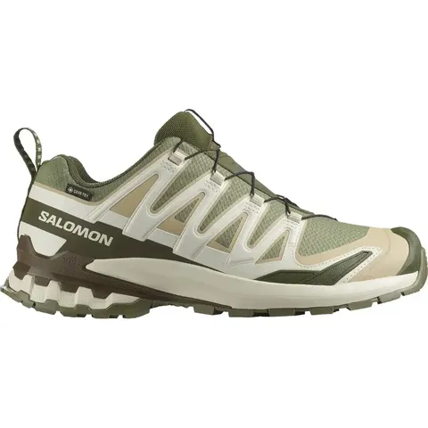 Чоловічі водонепроникні кросівки Salomon XA PRO 3D V9 GTX Deep Lichen Green / Safari — фото 4
