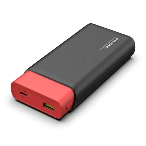 Портативний зовнішній акумулятор Pineng PN-882 20000 mAh Power Bank Чорний — фото 2