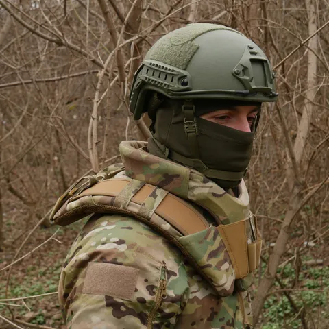 Захист шиї mod. 1 з балістичним пакетом Militex cordura USA Multicam — фото 11