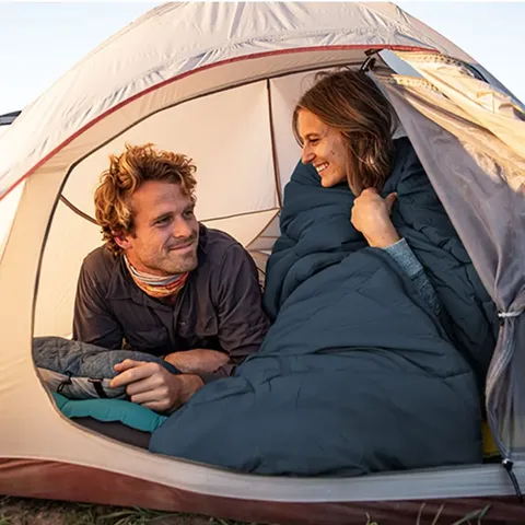 Спальний мішок Naturehike F150 NH22MSD05, правий, темно-блакитний — фото 5