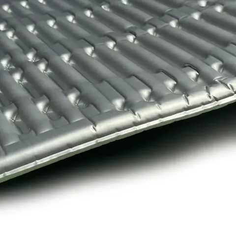 Килимок (185х55х1,5 см) BaseCamp X-Line Roll Foiled Mat IXPE Олива — фото 7
