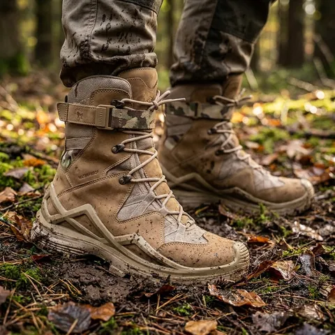 Чоловічі берці Forester Striker High Beige 6002FO-18 waterproof до -20°