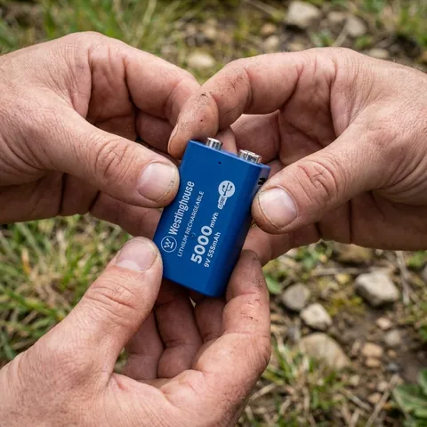 Літієвий акумулятор Крона 9 вольт Westinghouse 5000mWh (Type-C charging) — фото 3