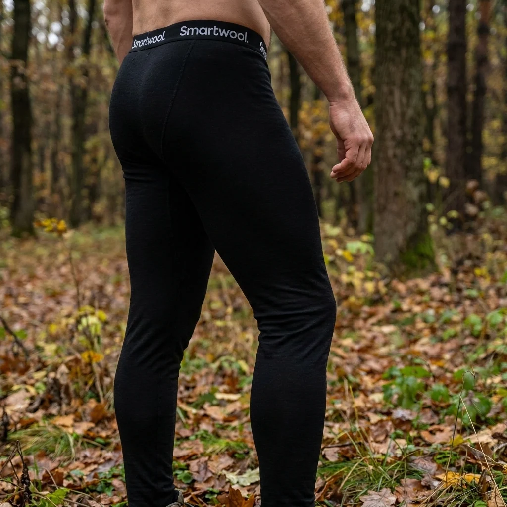 Штани чоловічі Smartwool Merino 150 Lightweight Base Layer Bottom, Black