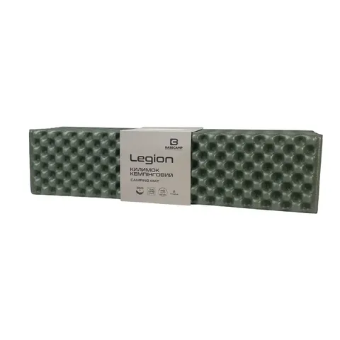 Кемпінговий каремат (185х55х1, 5 см) олива BaseCamp Legion NEW XPE — фото 4