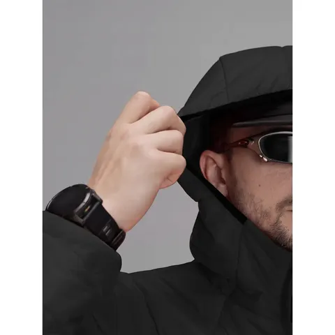 Куртка BEZET Quest стьобана демісезонна з утеплювачем Hollowsoft Чорна — фото 12