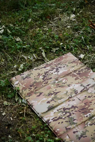 Польовий розкладний каремат мультикам з наповнювачем — фото 11